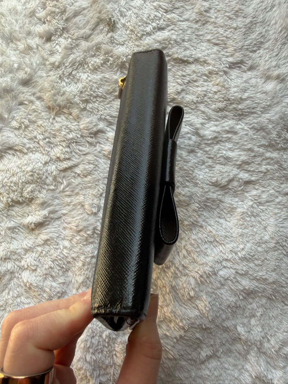 Prada Saffiano Fiocco Wallet - Picture 11 of 13